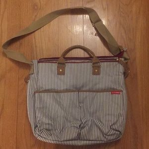 EUC Skip Hop Duo Luxe Diaper Bag